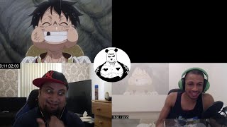 Sanji Feeds Luffy reaction mashup - one piece