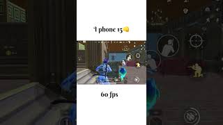 BGMI iPhone 15 60 FPS Gaming Performance Test 🔥 | iPhone 15 BGMI FPS Drop &amp; Heating Test | extreme