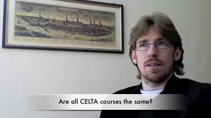 Anthony Gaughan on Celta courses