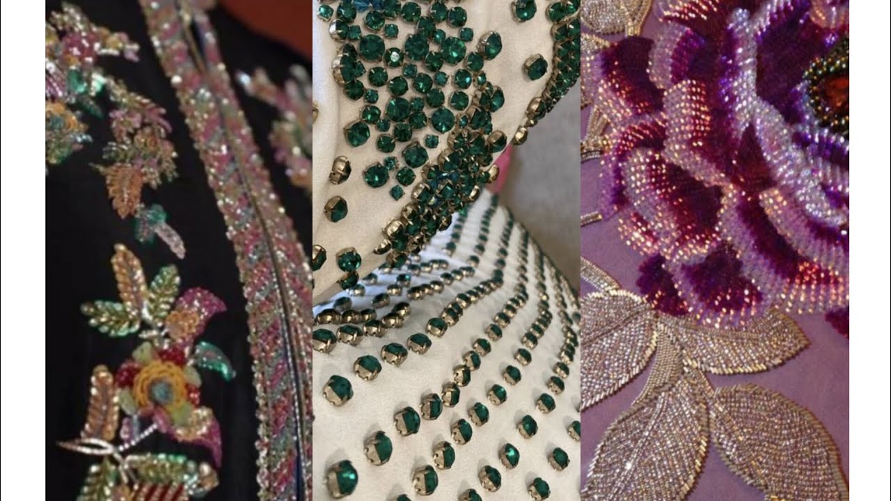 Latest Bead Work Ideas for Dresses | Hand Beaded Dress Designs 2026