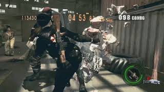 The Mercenaries Room of Doom Solo 689k Jill Umbrella | Resident Evil 5 PC