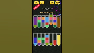 Water sort puzzle level 669