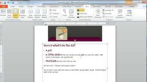 Articulate Presenter tutorial: Customize font, color & appearance of slide notes