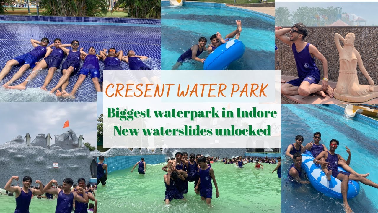 Crescent Water Park Indore 🏖️😍Biggest water park indore Tickets