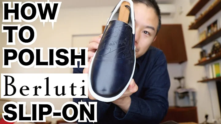 Berluti shoe shining