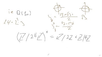 Introduction to Algebraic number theory 2021-11-03 Seminar 8, part 1