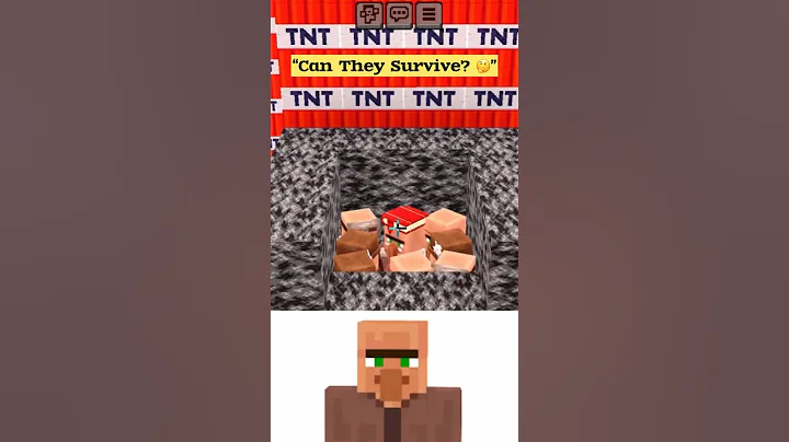 (Sphere TNT vs Sigma Villager 💀) Minecraft Villager Ei Ei Ei Meme #minecraft #memes #funny #fyp