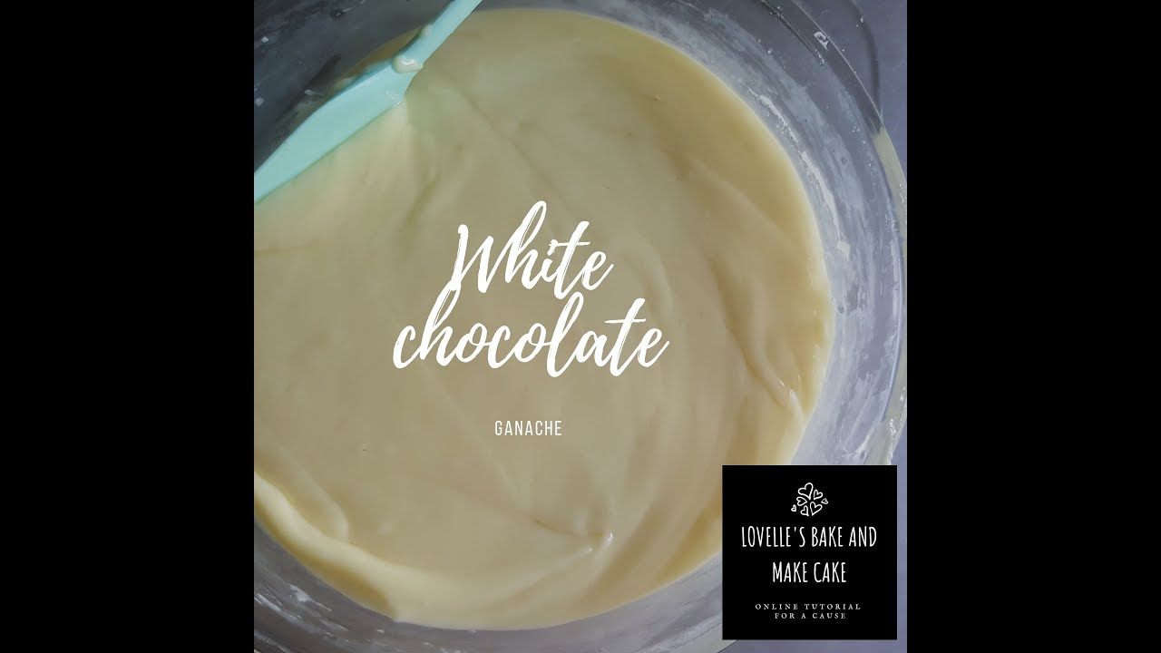 How to make White Chocolate Ganache #18 - YouTube