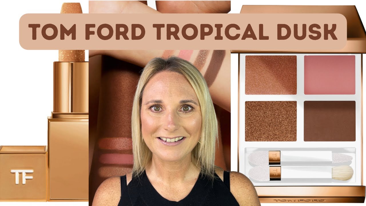 BRAND NEW Tom Ford Soleil De Feu Eye Color Quad Tropical Dusk