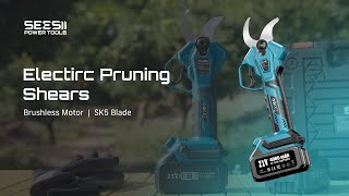SeeSii Pruning Shears Operating Instruction