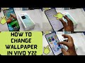 How to change wallpaper in vivo y22 vivo y22 wallpaper setting how to set home screen wallpaper