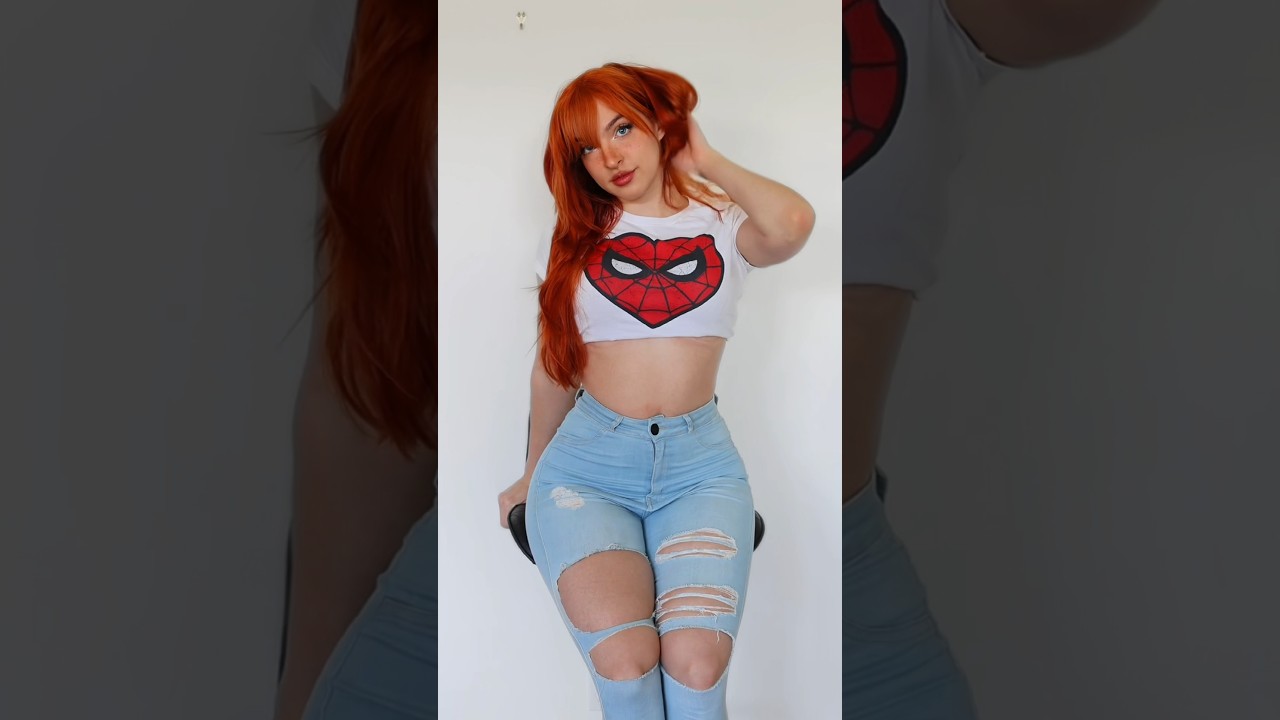 Mary Jane Watson from Spider-Man cosplay!