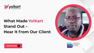 Multi Vendor eCommerce Marketplace Powered By Yo!Kart | Client Testimonial