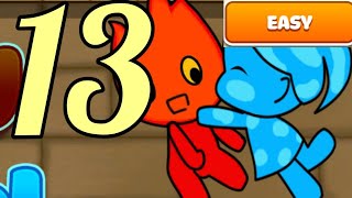 Redboy and Bluegirl Level 13 Easy In Light Temp Maze Android Walkthrough