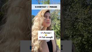 12 French Phrases you’ll hear Every Day 🇫🇷 Learn French!
