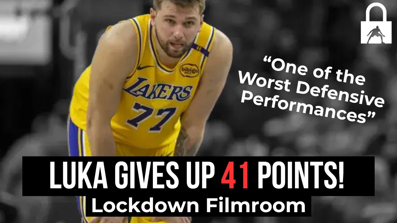 One of the Worst Defensive Performances - Luka Gives up 41 Points | Lockdown Film Room
