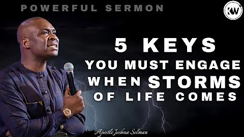 5 KEYS YOU MUST ENGAGE WHEN STORMS ARISE IN YOUR LIFE - Apostle Joshua Selman - DayDayNews