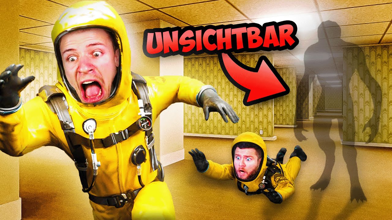 Dieses BACKROOMS Monster ist UNSICHTBAR ? (Unmöglich)