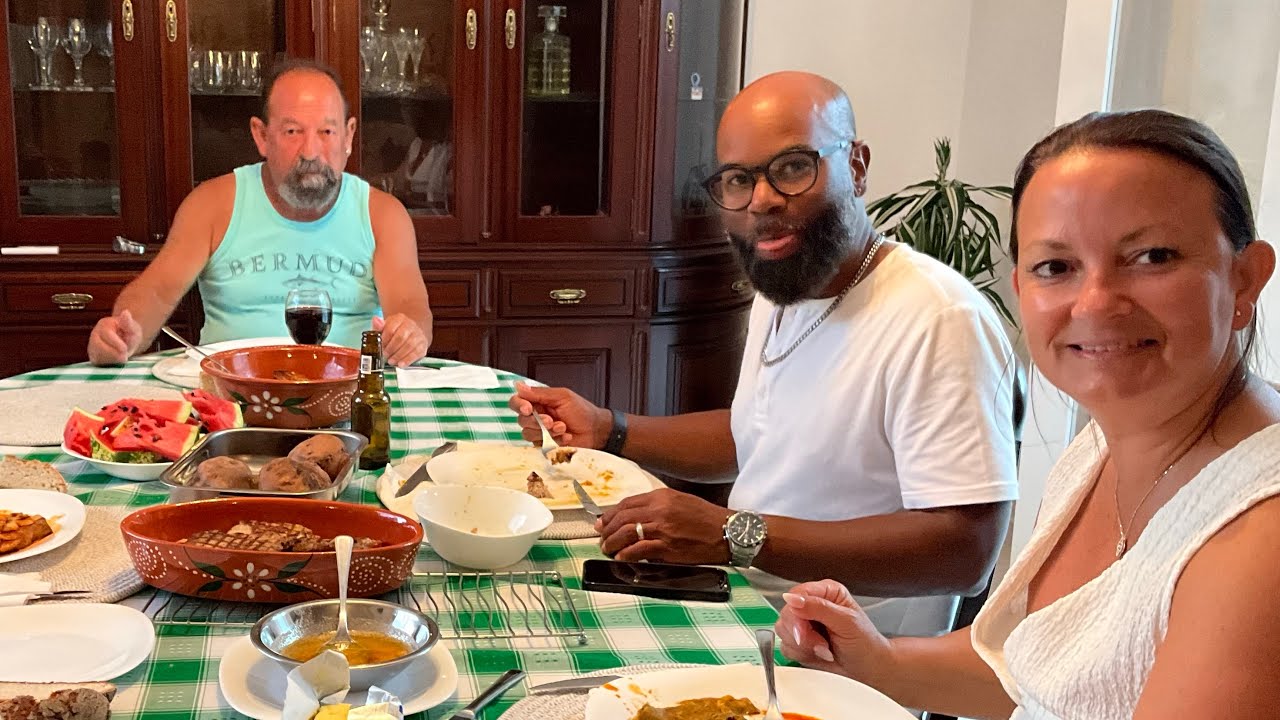 Jantar de Ontem …Atum Fresco Grelhado e Frito com Molho de Vilão 