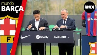 VITOR ROQUE Oficializa su Fichaje con el FC BARCELONA 🖊️🔵🔴 | Momento Histórico screenshot 4
