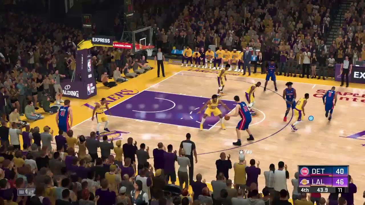 Pistons vs Lakers finals game 2 season 4 YouTube