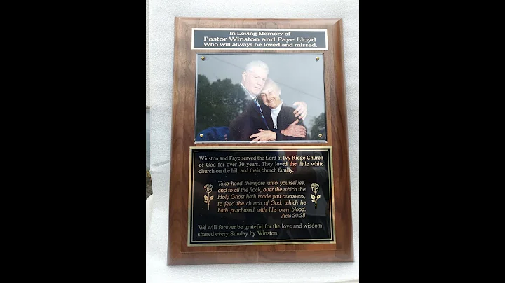 Remembering Winston and Faye Lloyd