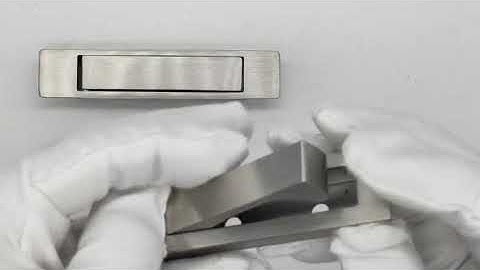 Stainless Steel Decorative Furniture Classical Hidden Recessed Cabinet Flush Pull Handle with Hook