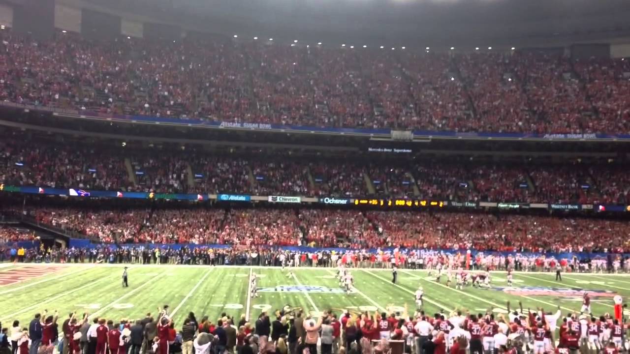Final Play 2014/2015 Sugar Bowl (Alabama vs. Ohio State ...