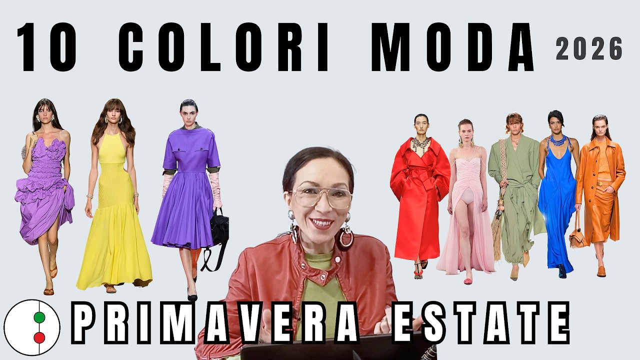 10 Colori moda Primavera Estate 2026, le Tendenze che non ti aspetti| Patoo74 | StudioStile74