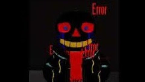 Defeating Error Sans! (Undertale 3D Boss battles) Roblox