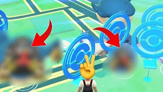 I really got two same Shinies at same spot..... 🤠 Pokemon go