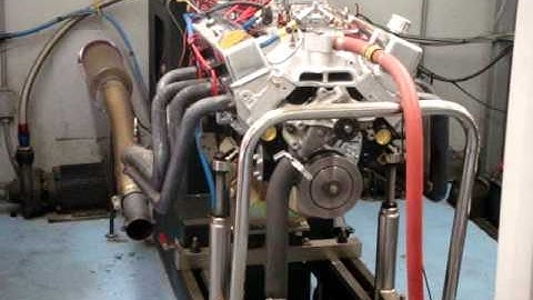 My motor on the dyno @ smeding performance