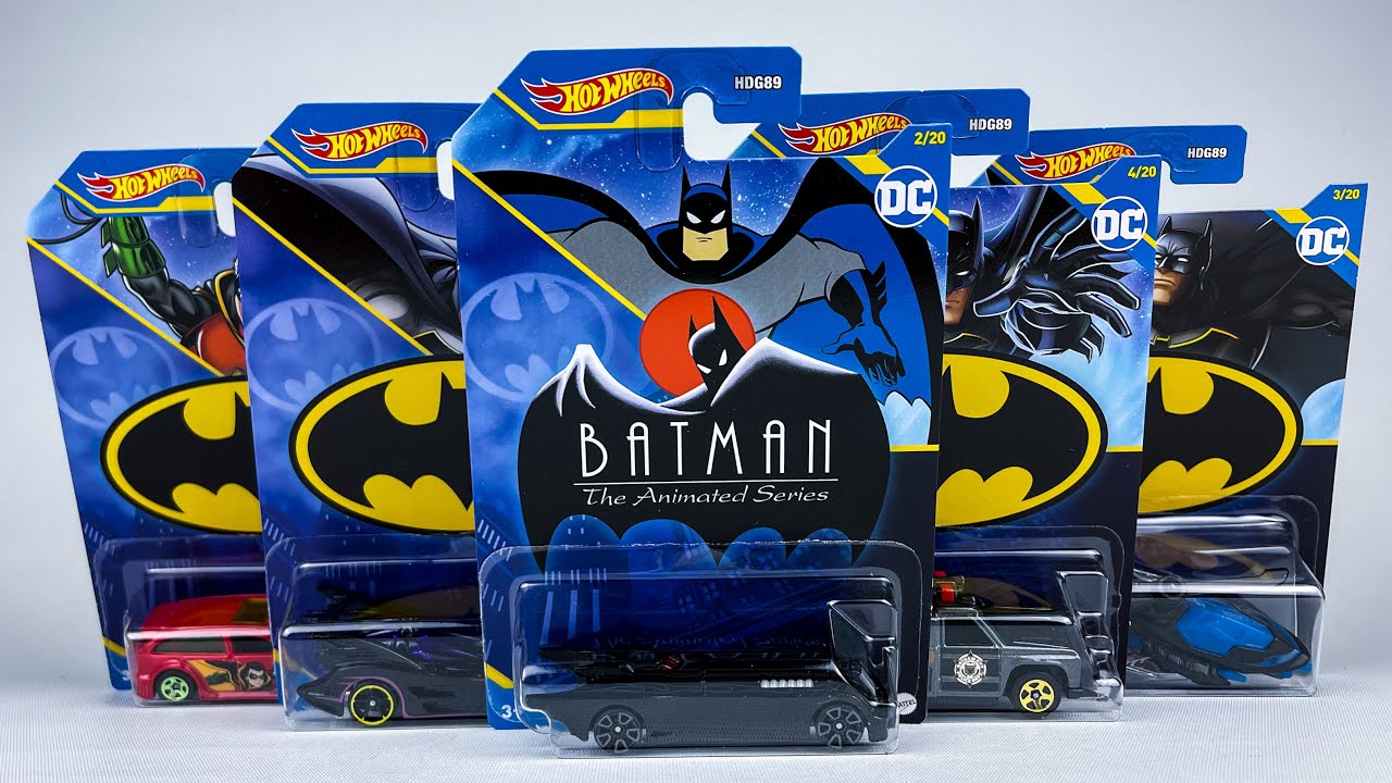 UNBOXING Hot Wheels 2023 Batman - Mix 1 - YouTube