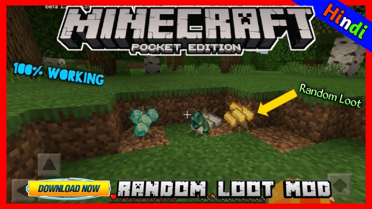 Random Loot Mod Rad Pack | Minecraft But Loot Data Pack – RIOO