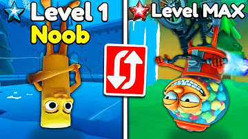 Starting Over as NOOB but BRAINROTS are REVERSED!