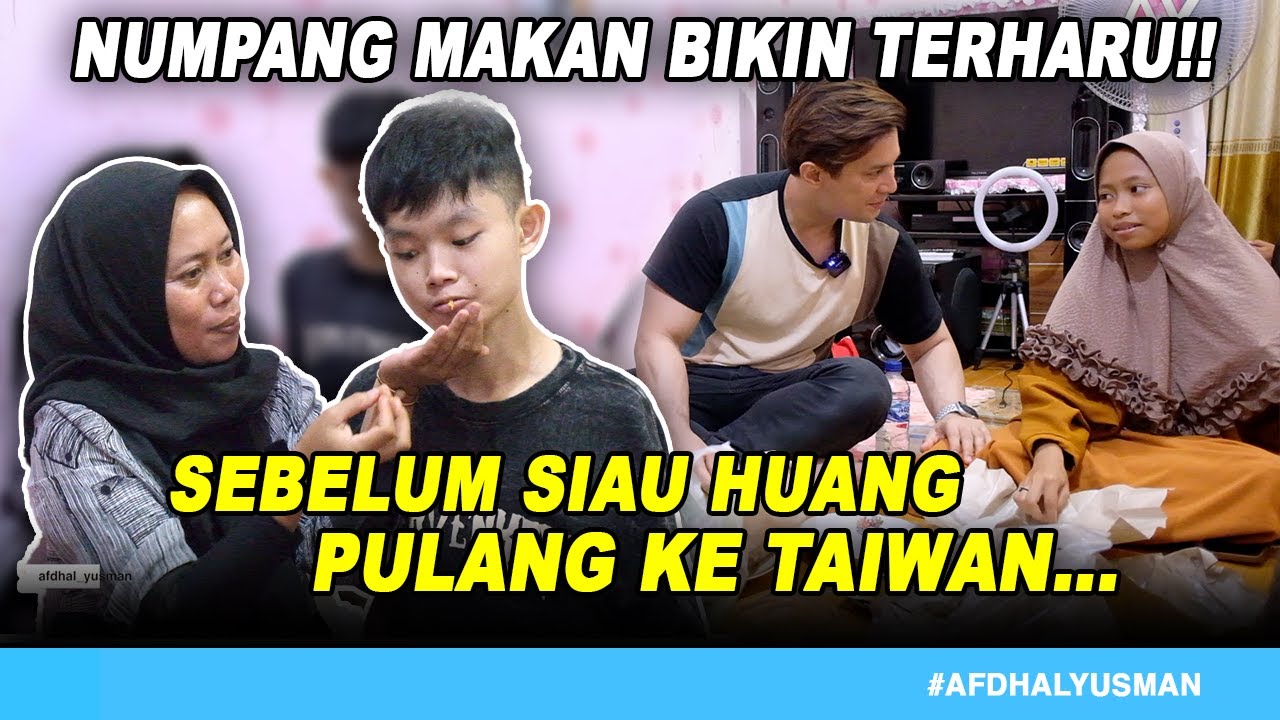 KETULUSAN IBU SITI MERAWAT SIAU HUANG!! MEREKA HARUS BERPISAH SEDIH BANGETT