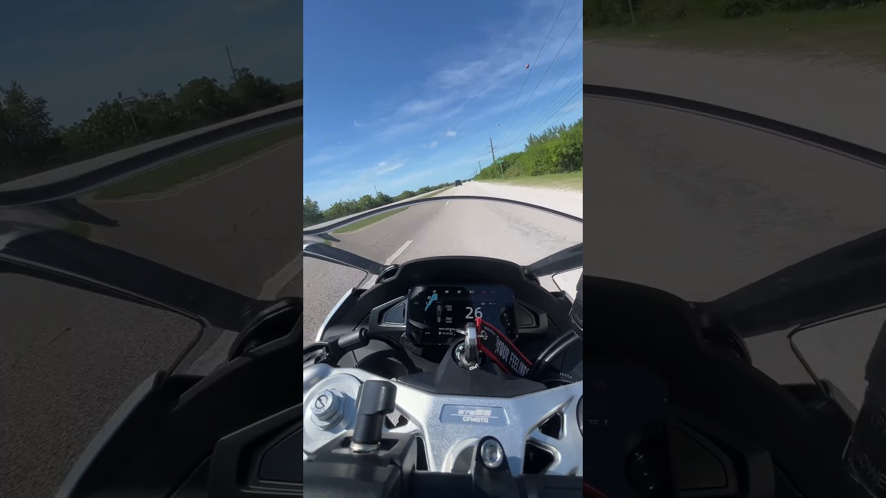 CFMOTO 675SR — First Engine Oil Change
