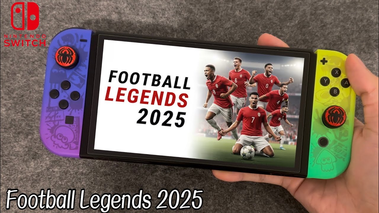 Football Legends 2025 on Nintendo Switch Gameplay | Switch Oled Gameplay