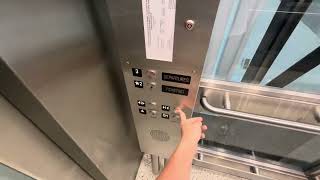 Custom 2023 Otis GEN3 Traction Scenic Elevators @ LAX Airport - Terminal 1 - Los Angeles, CA