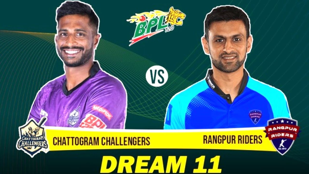 CCH vs RAN Dream11 Prediction: Chattogram Challengers vs Rangpur Riders BPL2023 FINAL DREAM 11 TEAM