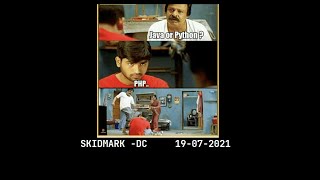 19 07 2021 SKIDMARK Daily Challenge java to python conversion #srinivasthedeveloper #day15