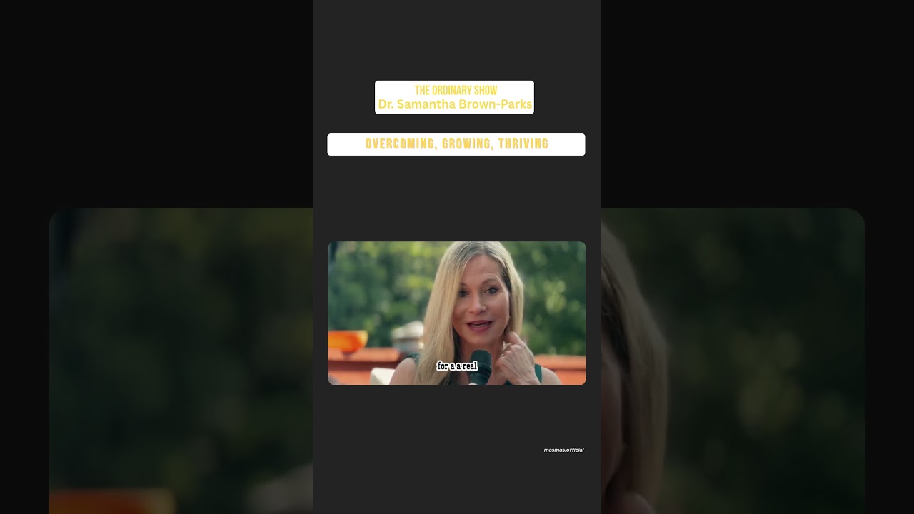 The Ordinary Show  Dr  Samantha Brown Parks