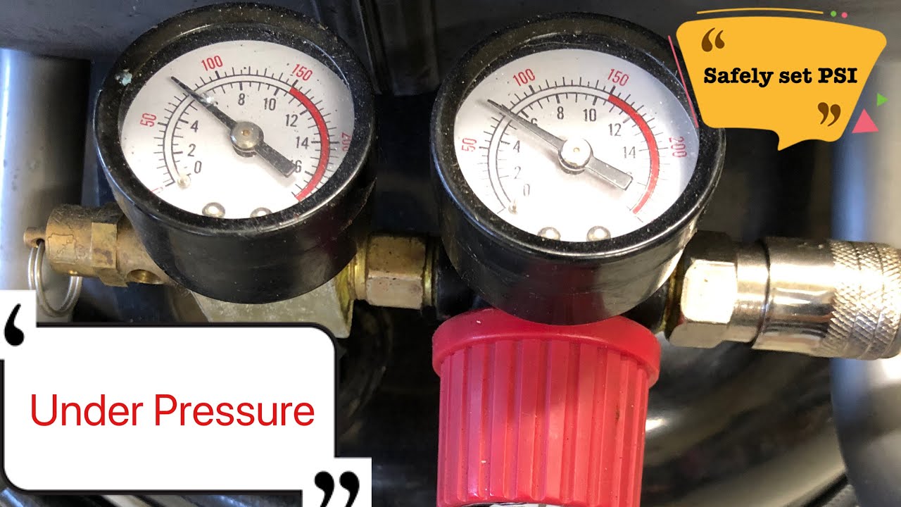 Compressor Settings For Sprinkler Blow Out YouTube