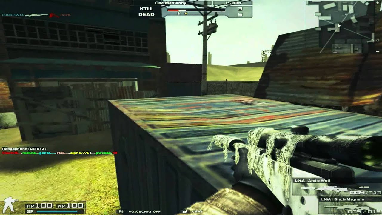 PUNKinWAR vs Cru3l_    PUNKinWAR