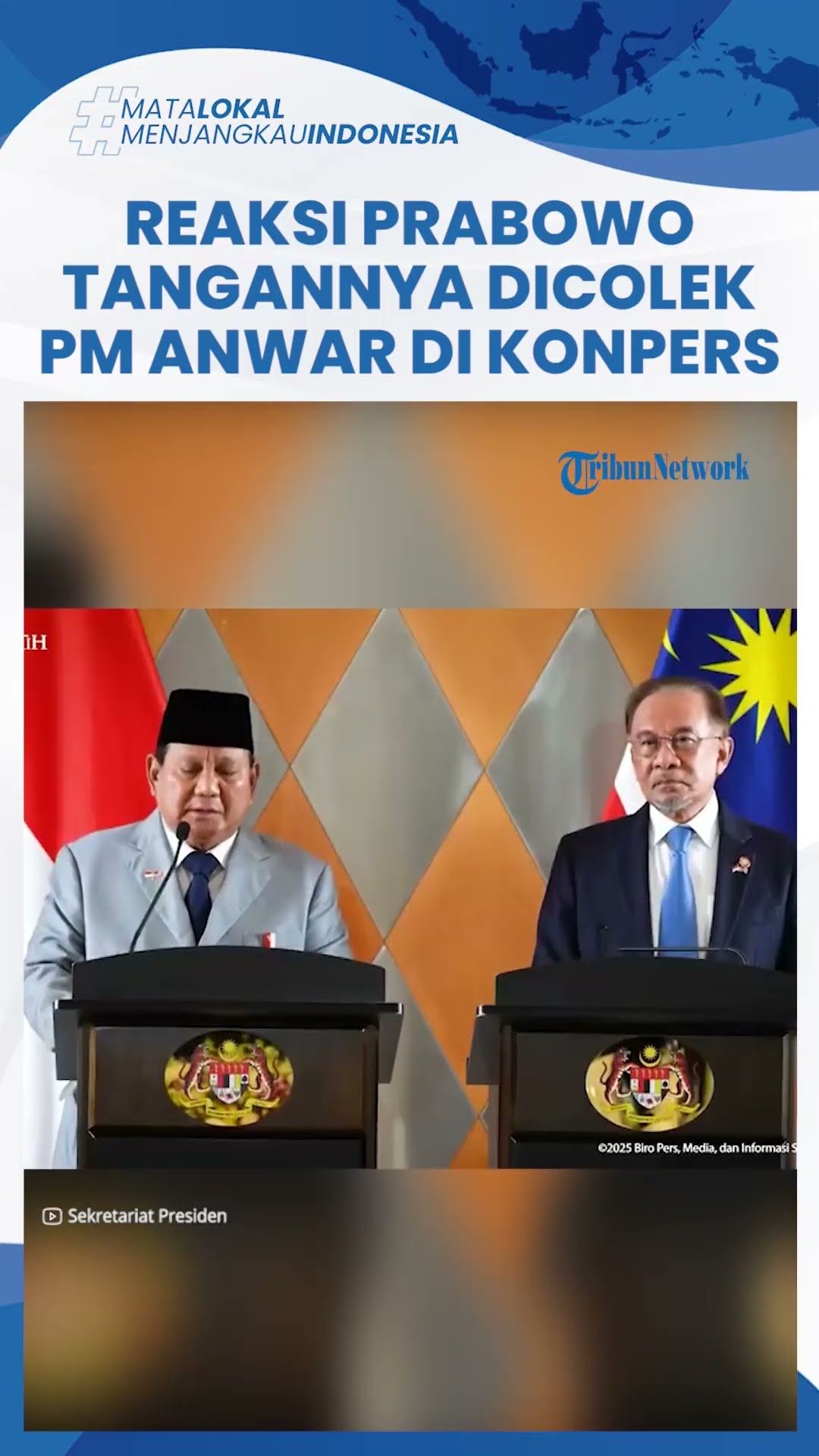 Detik-detik PM Anwar Colek Prabowo, Sebut Gelar Barunya dari Raja Malaysia Lebih dari Dato' Seri