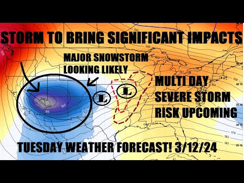 Major storm system to bring high impact weather! Significant Winter ...