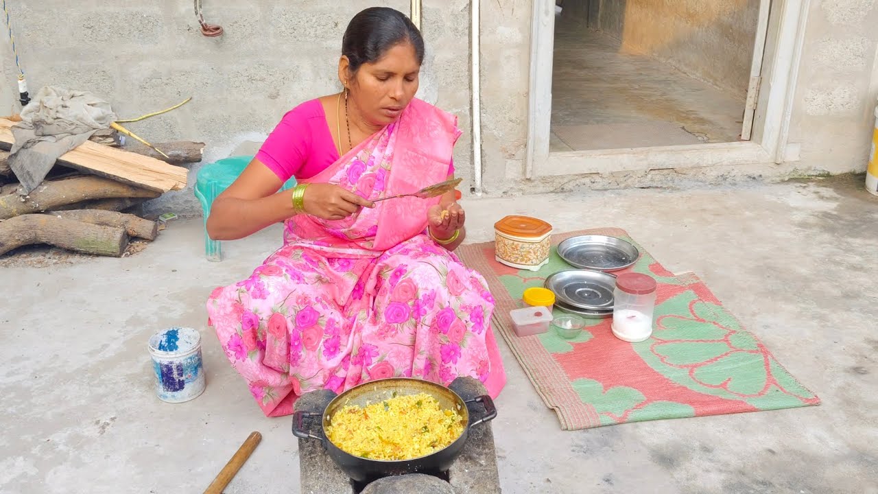 ఈరోజు మా పిల్లల కోసం టమాటా రైస్ చేశాను చూడండి 👌👌👌