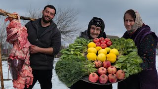 This Grandma Recipe Never Gets Old! Cooking With Grandma Sahiba | Caucasian Village Family