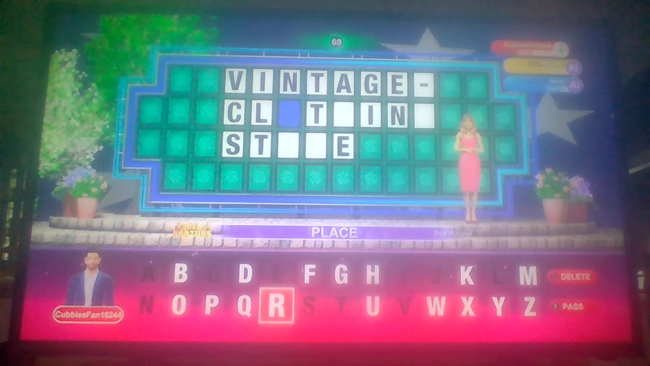 Wheel of Fortune Xbox One Run Game 28 - YouTube