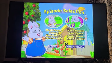 Max and ruby attention with max and ruby 2006 dvd menu walk-through